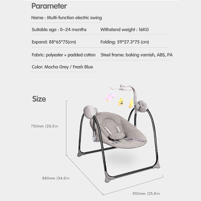 Baby Rocking Chair Electric Swing